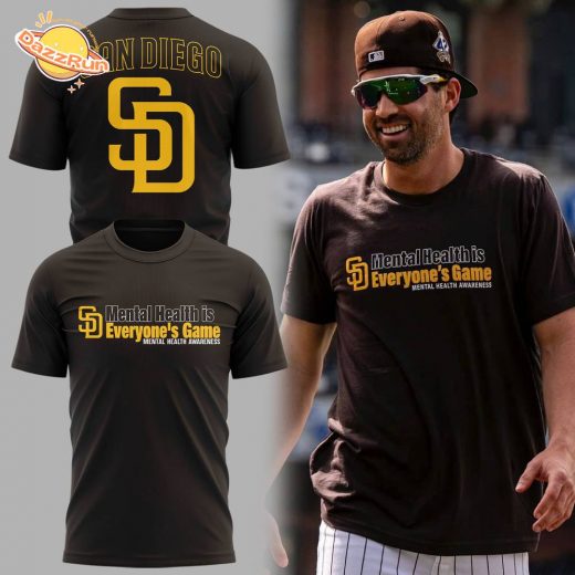 San Diego Padres x Mental Health Awareness Month 2025 Tshirt