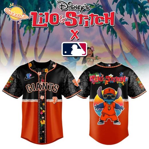 San Francisco Giants MLB x Lilo & Stitch Jersey