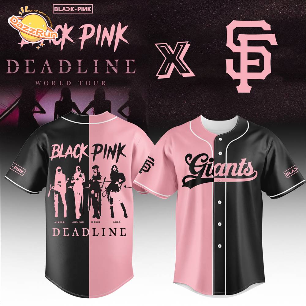 San Francisco Giants X Blackpink Baseball Jersey San Francisco Giants X Blackpink Baseball Jersey