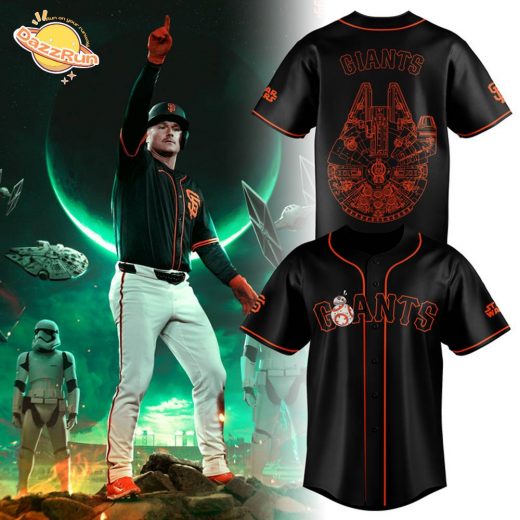 San Francisco Giants x Star Wars Special New 2025 Baseball shirt