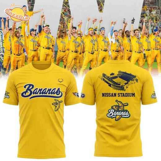 Savannah Bananas X Tennessee Titans Limited Edition 2025 Tshirt