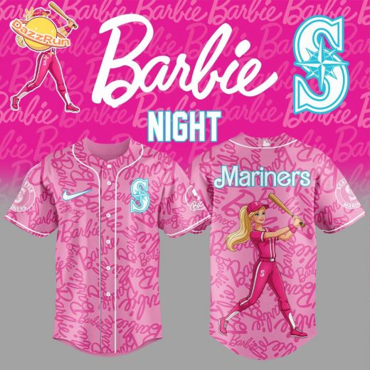 Seattle Mariners Barbie Night Combo Jersey