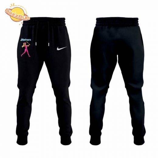Dazzrun2FSeattle Mariners Barbie Night Combo Jersey 3