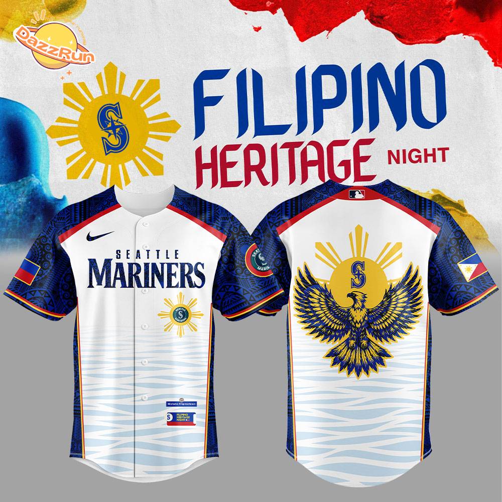 Seattle Mariners Filipino Heritage Night New Combo Jersey Seattle Mariners Filipino Heritage Night New Combo Jersey