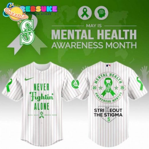 Seattle Mariners MLB x Mental Health Awareness Month Jersey 2025