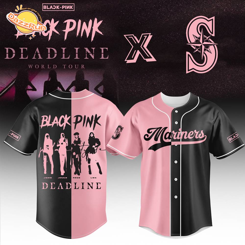 Seattle Mariners X Blackpink Baseball Jersey Seattle Mariners X Blackpink Baseball Jersey