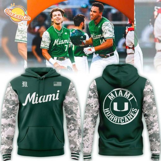 Special 2025 Armed Forces Day Miami Hurricanes Hoodie