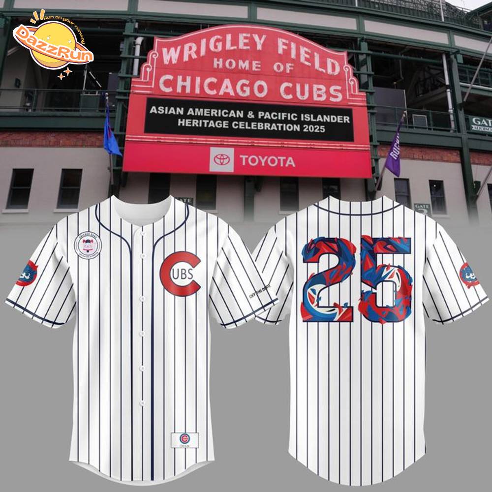 Special Edition Chicago Cubs AAPI Heritage Jersey Special Edition Chicago Cubs AAPI Heritage Jersey