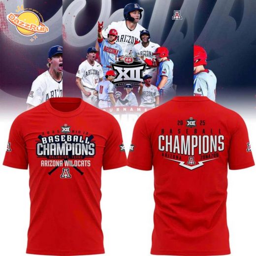 Special New 2025 Big 12 Baseball Conference Tournament Champions Playoff Pitch Tshirt