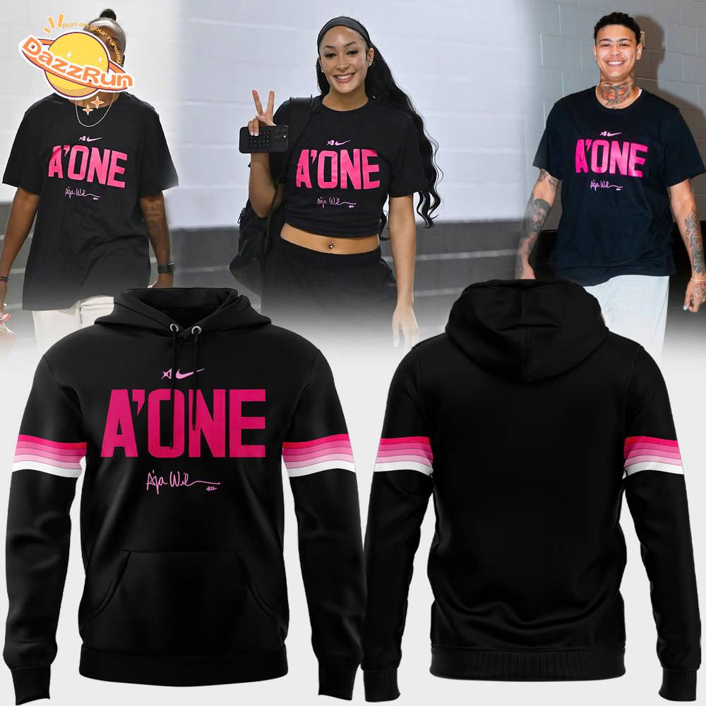 Special New A’ja Wilson A’ONE Las Vegas Aces Hoodie Special New A’ja Wilson A’ONE Las Vegas Aces Hoodie