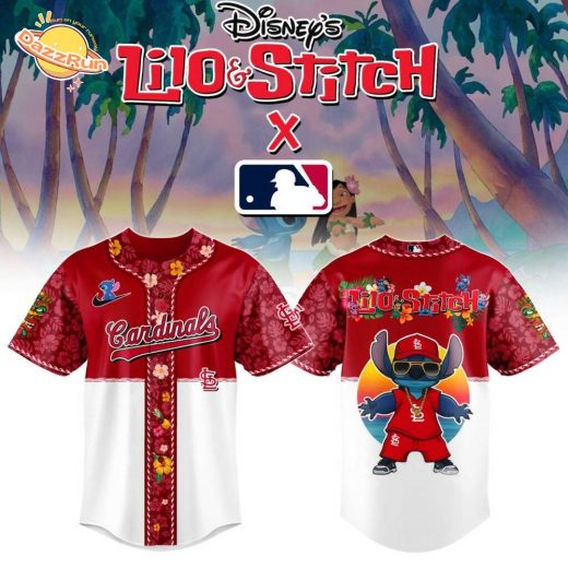 St.Louis Cardinals MLB x Lilo & Stitch Jersey