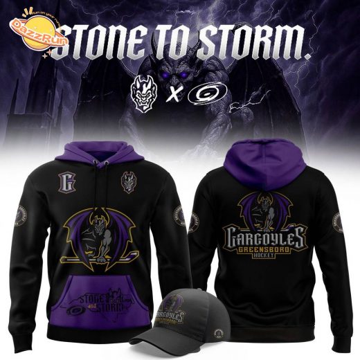“Stone to Storm” New 2025 Special Hoodie in Black