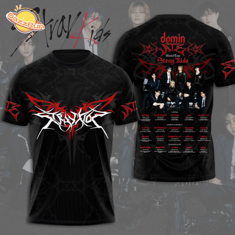 Stray Kids 3D Tshirt Stray Kids 3D Tshirt