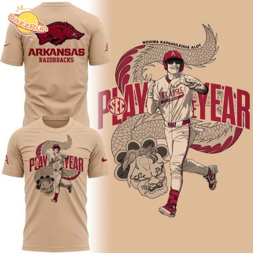 THE DRAGON Wehiwa Aloy Arkansas Baseball T-Shirt