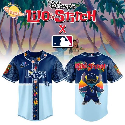 Tampa Bay Rays MLB x Lilo & Stitch Jersey