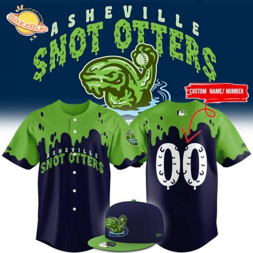 The Asheville Tourists Snot Otters Replica Jersey