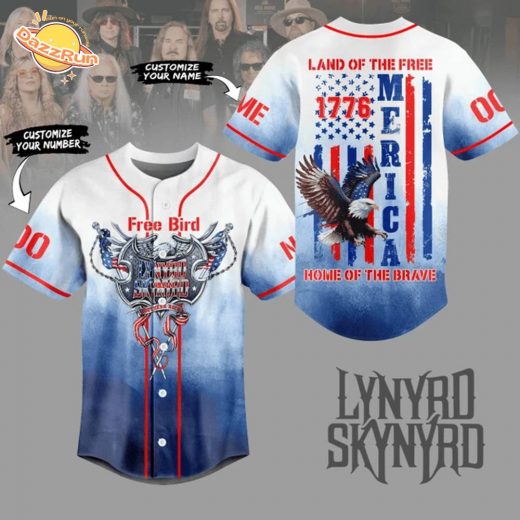 The Lynyrd Skynyrd “1776 America” Personalized Jersey