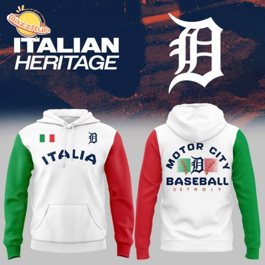 Tigers Italian Heritage Celebration Hoodie – Special Edition