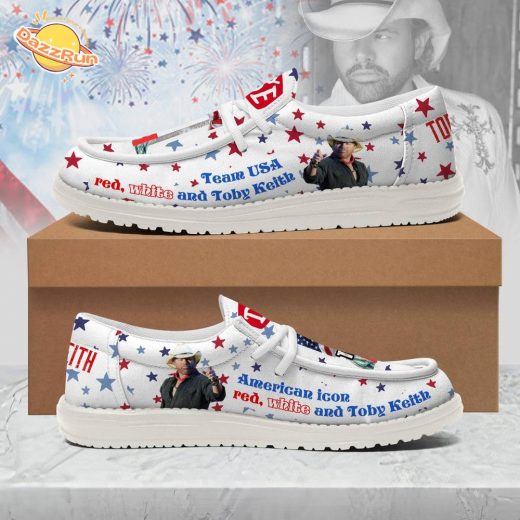 Toby Keith Independence Day Loafer Shoes