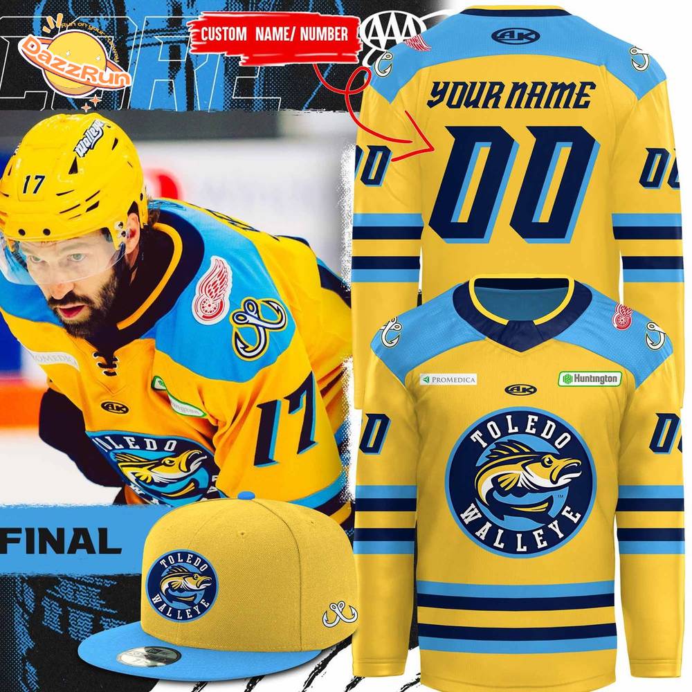 Toledo Walleye Jersey 2025 Toledo Walleye Jersey 2025