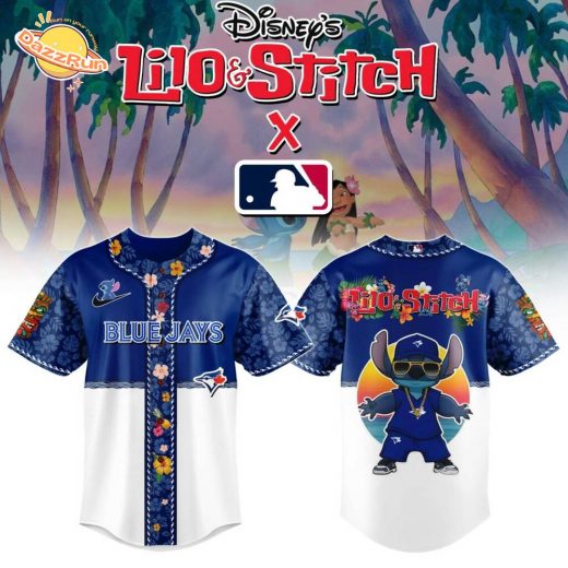 Toronto Blue Jays MLB x Lilo & Stitch Jersey