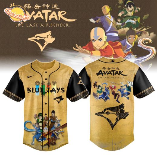Toronto Blue Jays x Avatar The Last Airbender Exclusive Design Jersey