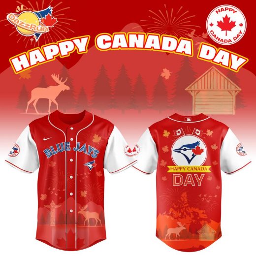 Toronto Blue Jays x Happy Canada Day 2025 Limited Edition Jersey