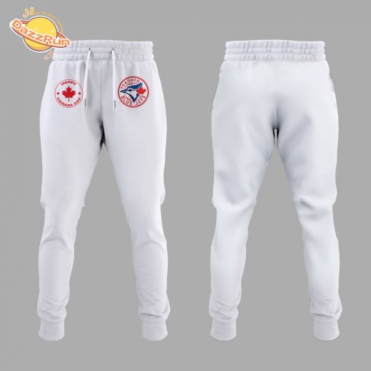 Dazzrun2FToronto Blue Jays x Happy Canada Day 2025 Limited Edition Sweatshirt 3