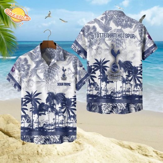 Tottenham Hotspur Hawaiian Style Shirt