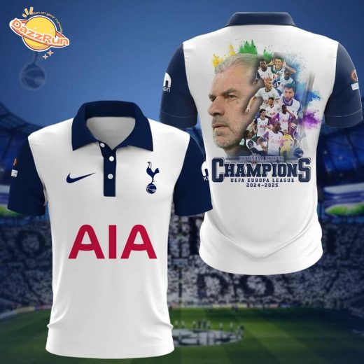 Tottenham Hotspur – UEFA Europa League Champions 2024-2025 Polo Shirt