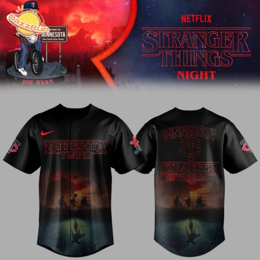 Twins Stranger Things Night Jersey