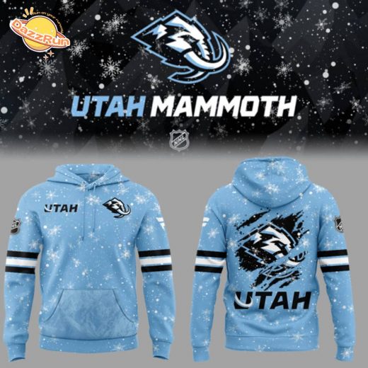 Utah Mammoth x Uniform New 2025 Blue Hoodie