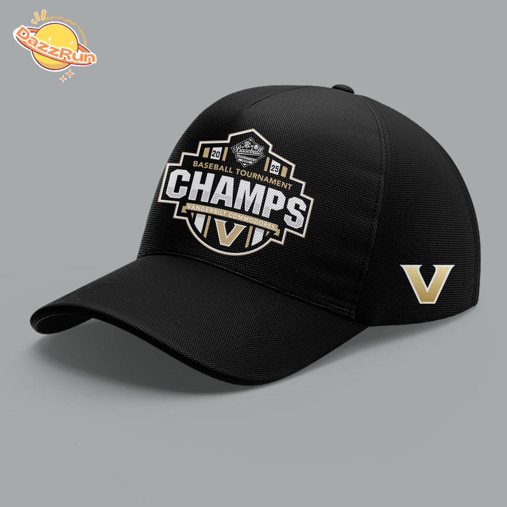 Vanderbilt Baseball x 2025 SEC BASEBALL TOURNAMENT CHAMPS TShirt Vanderbilt Baseball x 2025 SEC BASEBALL TOURNAMENT CHAMPS TShirt