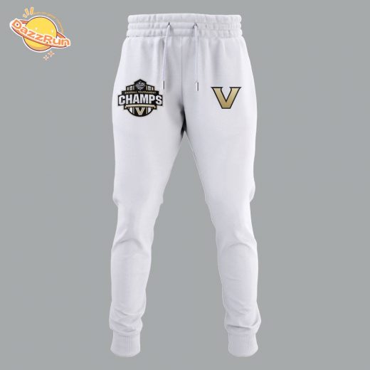 Dazzrun2FVanderbilt Baseball x 2025 SEC BASEBALL TOURNAMENT CHAMPS White TShirt 3