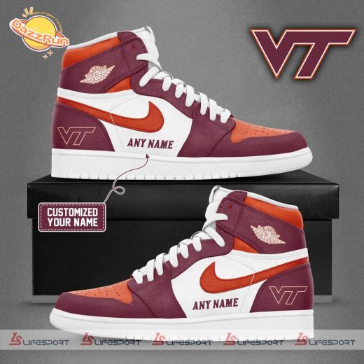 Virginia Tech 2025 Air Jordan 1 Shoes