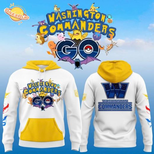 Washington Commanders x Pokémon Hoodie