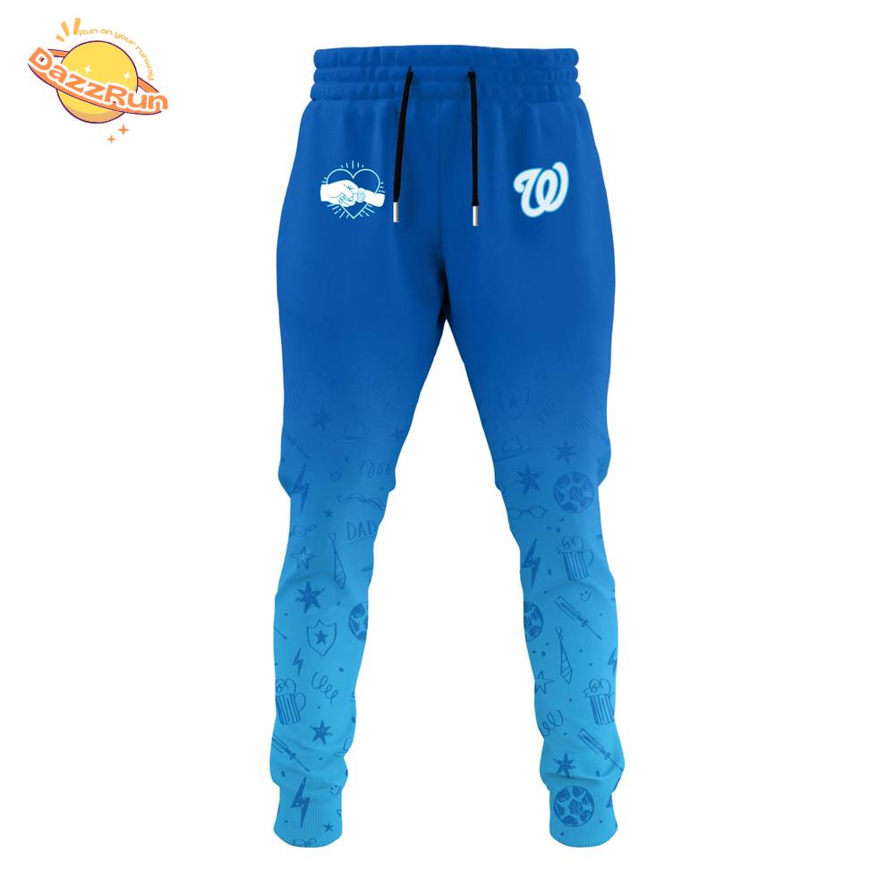 Washington Nationals Special Father’s Day Limited Edition Hoodie Washington Nationals Special Father’s Day Limited Edition Hoodie