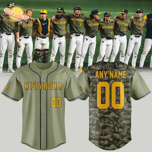 West Virginia Mountaineers 2025 Special Edition Baseball Jerseys Custom Name and Number