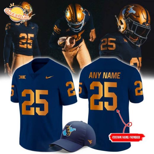 West Virginia 𝟏𝟗𝟔𝟓 → 𝟐𝟎𝟐𝟓 Throwbacks Jersey