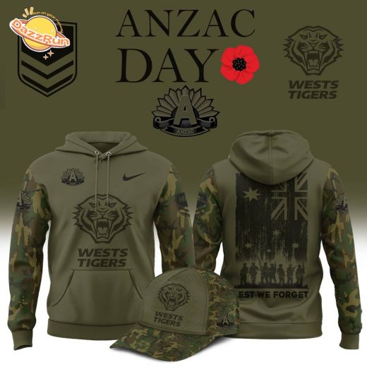 Wests Tigers 2025 ANZAC day