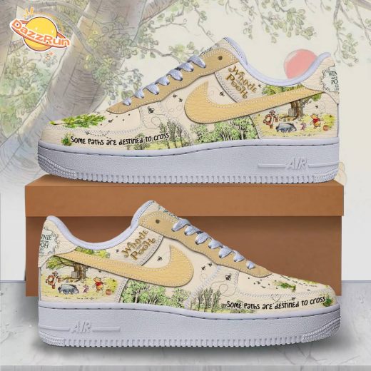 Winnie The Pooh AF1 Sneakers Shoes For Men And Women