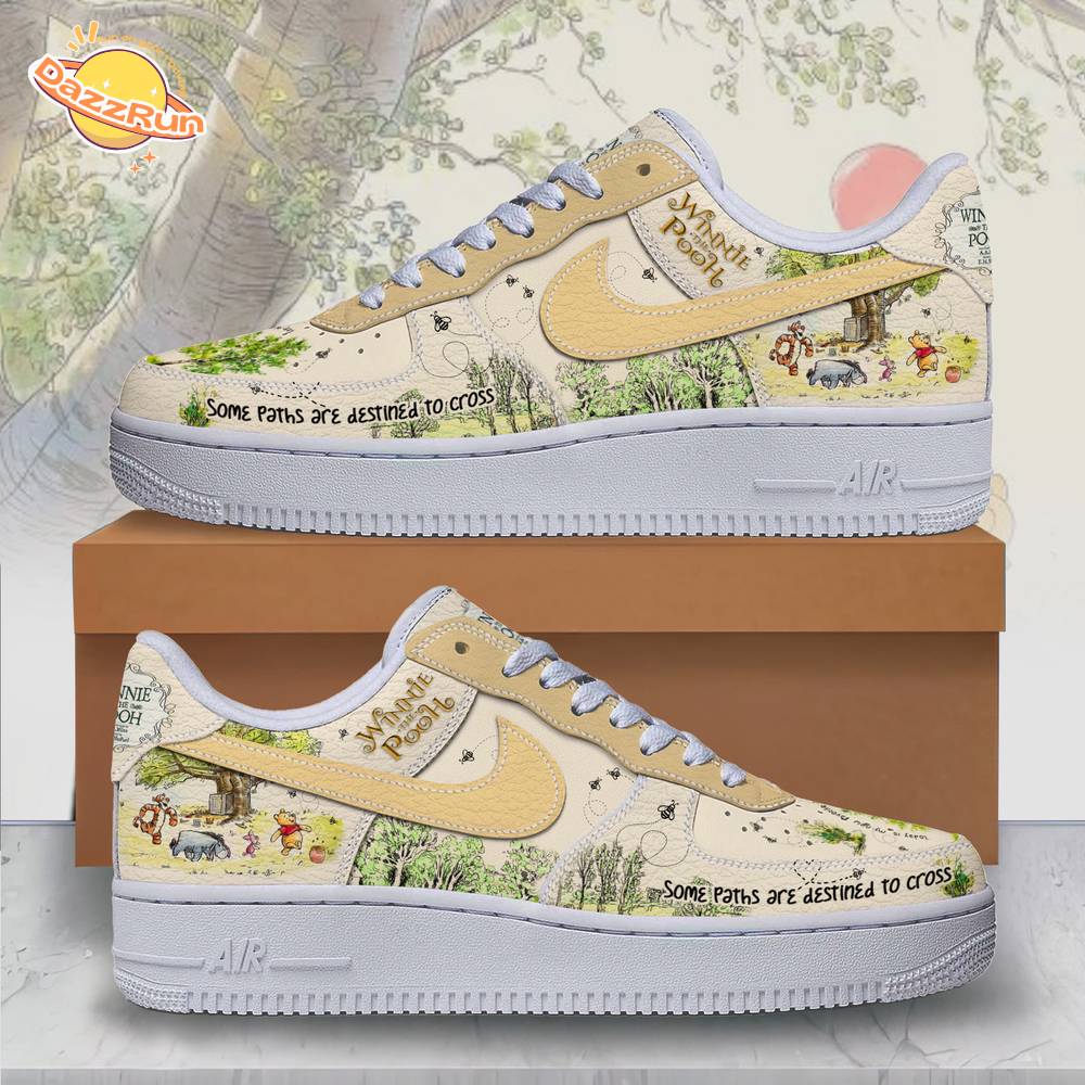 Winnie The Pooh AF1 Sneakers Shoes For Men And Women Winnie The Pooh AF1 Sneakers Shoes For Men And Women