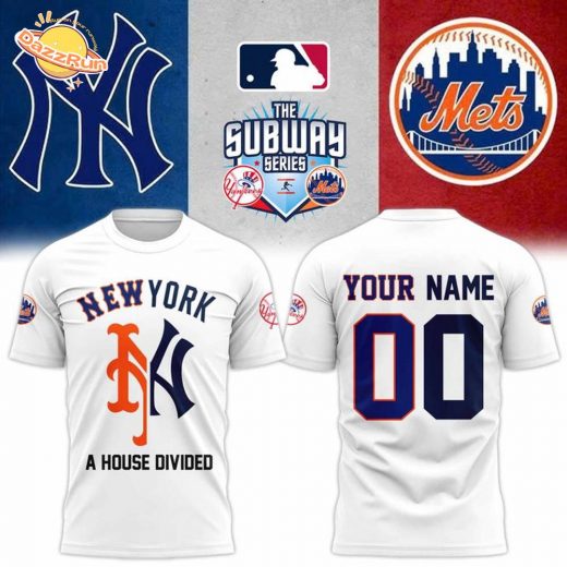 Yankees x Mets 2025 Subway Series custom T-Shirt