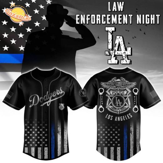 os Angeles Dodgers x Law Enforcement Night Jersey