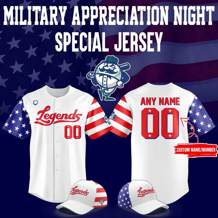 Lexington Legends x Military Jersey 2025 Lexington Legends x Military Jersey 2025