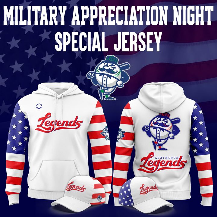 Lexington Legends x Military Hoodie 2025 Lexington Legends x Military Hoodie 2025