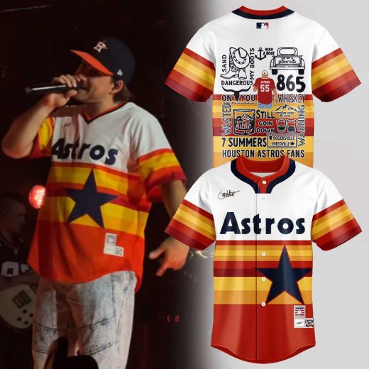 Limited Edition Houston Astros x Morgan ‘I’m The Problem Tour’ Jersey