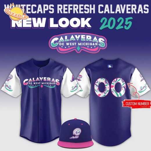 2025 Calaveras de West Michigan Replica Jersey