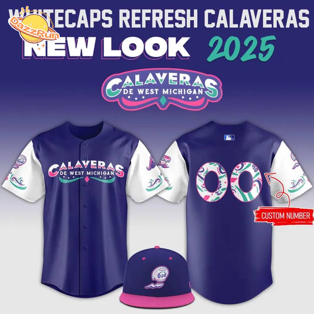 2025 Calaveras de West Michigan Replica Jersey 2025 Calaveras de West Michigan Replica Jersey
