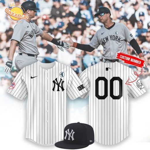2025 New York Yankees x Lou Gehrig The Iron Horse Personalized Jersey